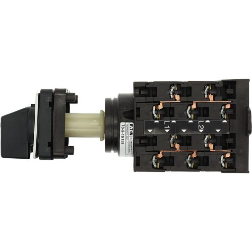 Eaton Stappenschakelaar, Contacten: 10, 32 A, Frontplaat: 1-5, 45 &deg;, vast, t - Eaton y7 4041 bt - 20056127