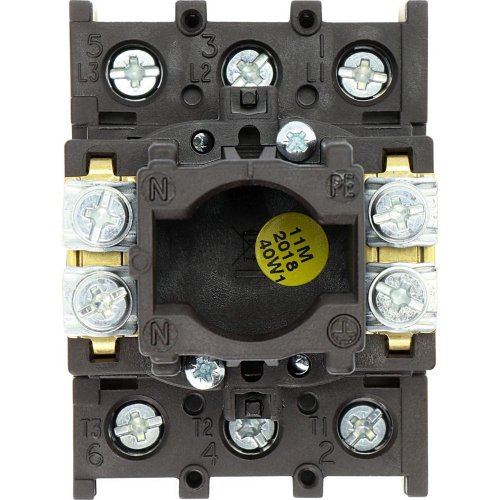 EATON nood/uit schakelaar front inbouw 3p p1-25/ea/svb - Eaton y7 41097 bk - 41097