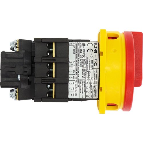 EATON nood/uit schakelaar front inbouw 3p p1-25/ea/svb - Eaton y7 41097 tp - 41097