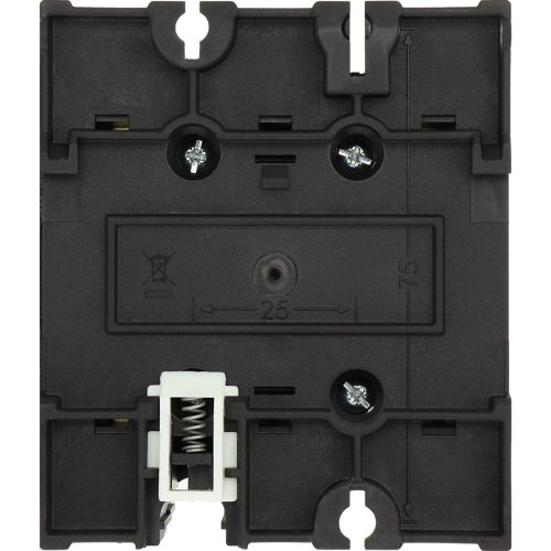 Eaton AAN-UIT-schakelaar, 3-polig, 63 A, NOOD-UIT-functie, Afsluitbaar in 0- - Eaton y7 45845 bk - 20057380