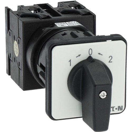 Eaton Omkeerschakelaar, contacten: 5, 20 A, frontplaat: 1>0<2, 45 &deg;, terugve - Eaton y7 48334 r - 20057435