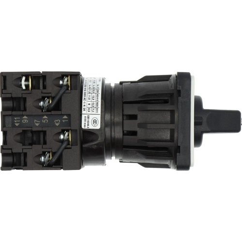 Eaton Omkeerschakelaar, contacten: 5, 20 A, frontplaat: 1>0<2, 45 &deg;, terugve - Eaton y7 48334 tp - 20057435