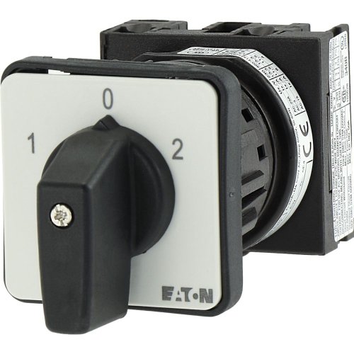 Eaton Omschakelaar, Contacten: 2, 20 A, Frontplaat: 1-0-2, 60 &deg;, vast, eenga - Eaton y7 48337 l - 20057436