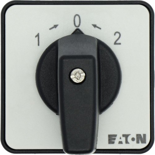 Eaton Omschakelaar, contacten: 2, 20 A, frontplaat: 2>0<1, 45 &deg;, terugverend - Eaton y7 50720 c - 20057471