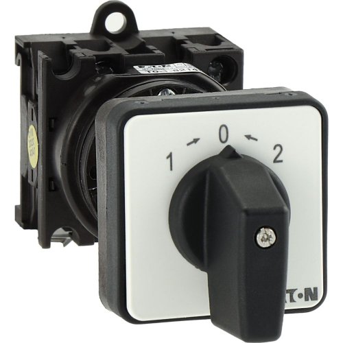 Eaton Omschakelaar, contacten: 2, 20 A, frontplaat: 2>0<1, 45 &deg;, terugverend - Eaton y7 50720 r - 20057471