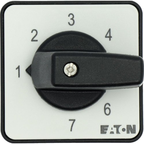 Eaton Stappenschakelaar, Contacten: 7, 20 A, Frontplaat: 1-7, 45 &deg;, vast, in - Eaton y7 55464 c - 20057629