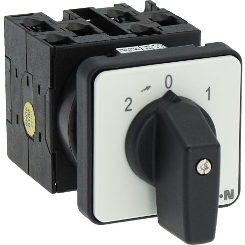 Eaton Universele stuurschakelaar, Contacten: 6, 20 A, Frontplaat: 2>0-1, 45  - Eaton y7 57841 r - 20057665