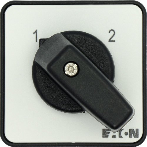 Eaton Omschakelaar, Contacten: 12, 20 A, Frontplaat: 1-2, 90 &deg;, vast, inbouw - Eaton y7 62577 c - 20057721