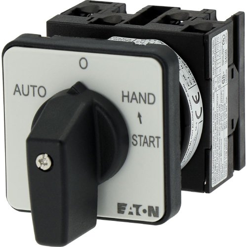 Eaton Omschakelaar, contacten: 4, Met tipfunctie voor START, 20 A, frontplaa - Eaton y7 66931 l - 20057781