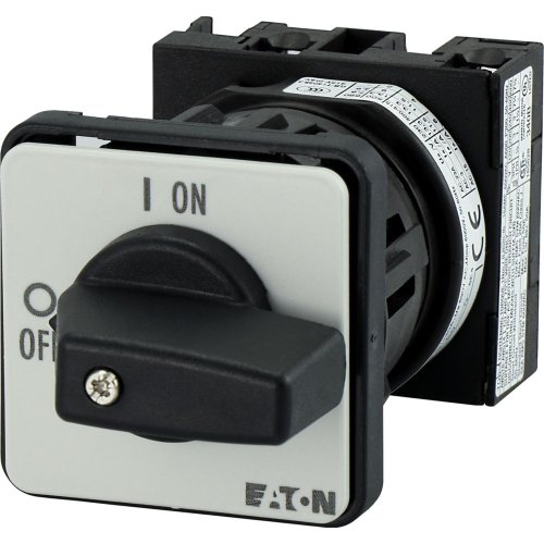 Eaton AAN-UIT-schakelaar, 1-polig, 20 A, 90 &deg;, eengats frontinbouw - Eaton y7 69725 l - 20057816
