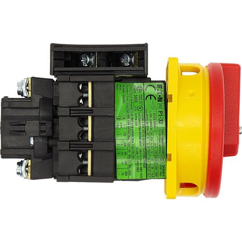 Eaton Hoofdschakelaar, 3-polig + 1MC + 1VC, 32 A, NOOD-UIT-functie, afsluitb - Eaton y7 72567 bt - 20057847