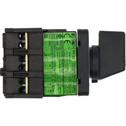 EATON aan/uit schakelaar front inbouw 3p p1-32/e - Eaton y7 79065 tp - 79065