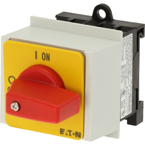 Eaton AAN-UIT-schakelaar, 2-polig, 20 A, NOOD-UIT-functie, 90 &deg;, Verdelerinb - Eaton y7 79583 l - 20057978