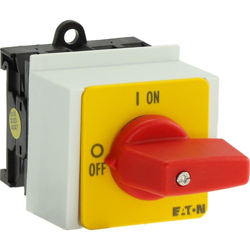 Eaton AAN-UIT-schakelaar, 2-polig, 20 A, NOOD-UIT-functie, 90 &deg;, Verdelerinb - Eaton y7 79583 r - 20057978