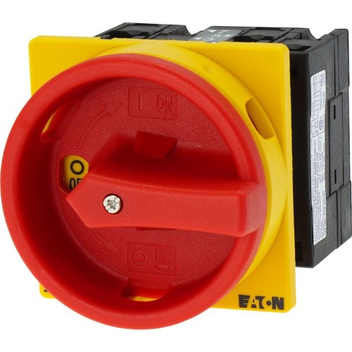 Eaton Hoofdschakelaar, 4-polig, 32 A, NOOD-UIT-functie, 90 &deg;, inbouw - Eaton y7 8771 l - 20056186