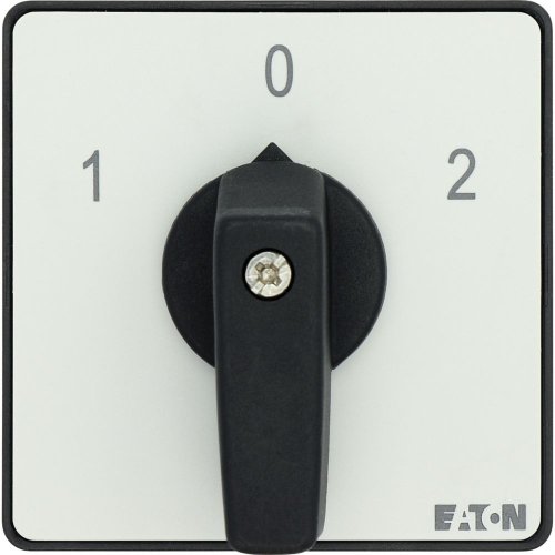 Eaton Omschakelaar, Contacten: 8, 63 A, Frontplaat: 1-0-2, 60 &deg;, vast, inbou - Eaton y7 92112 c - 20058232