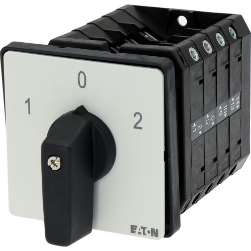 Eaton Omschakelaar, Contacten: 8, 63 A, Frontplaat: 1-0-2, 60 &deg;, vast, inbou - Eaton y7 92112 l - 20058232