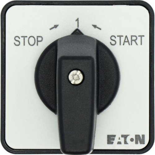 Eaton AAN-UIT-schakelaar, contacten: 2, 20 A, frontplaat: STOP>I<START, 45 &deg; - Eaton y7 9247 c - 20056210