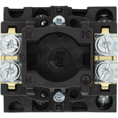 Eaton Hoofdschakelaar, 2-polig, 20 A, HOLD-functie, 90 &deg;, afsluitbaar in 0-s - Eaton y7 93451 bk - 20058290