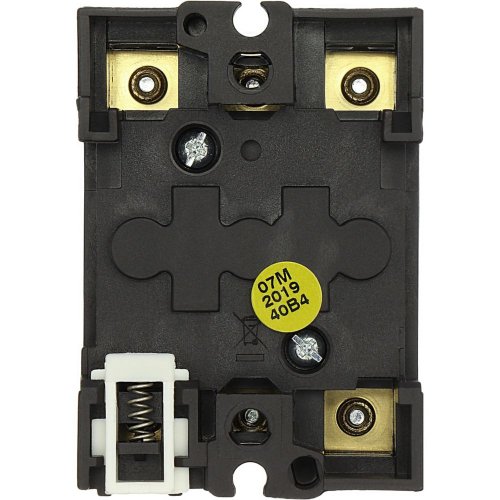 Eaton Hoofdschakelaar, 3-polig, 32 A, NOOD-UIT-functie, Afsluitbaar in 0-sta - Eaton y7 95676 bk - 20058340