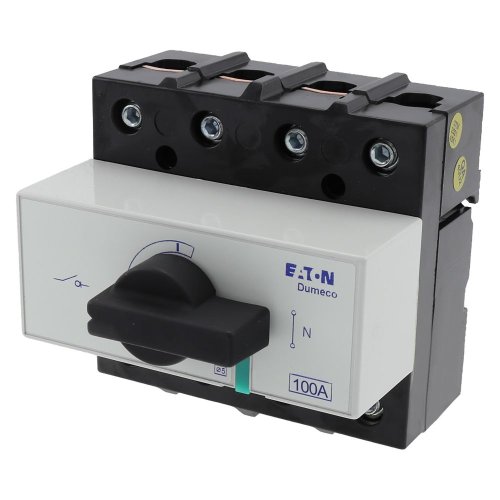 Eaton Lastscheider DUMECO 100A 3P+SN doorgaande nul, draaigreep zwart - Eaton y8 199970 l - 20064306