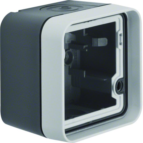BERKER 1v opbouwbehuizing w1 grijs 6118913505 - Eb19970b87e454baf69a26acf82ba31e - 11005883