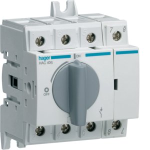 HAGER hoofdschakelaar 63a 4p HAC406 - Ebd44d92e74e91a381e9b24a9658002e - 11004763