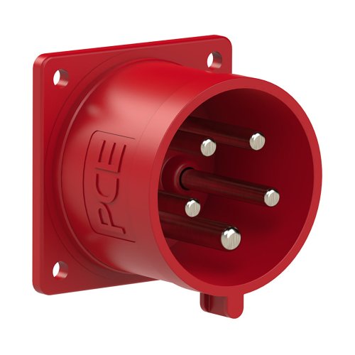 PCE CEE inbouw tcd recht 32A 5p 400V 6h FW rood IP44 fasenwisselaar - Edcab098b62a4af3eb9621f8729a59ce - 20158352