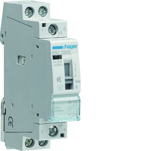 HAGER magneetschakelaar 230v 25a 2m ERC225S - Ee7ead27c8e68561f11eed2557c80473 - 11010426