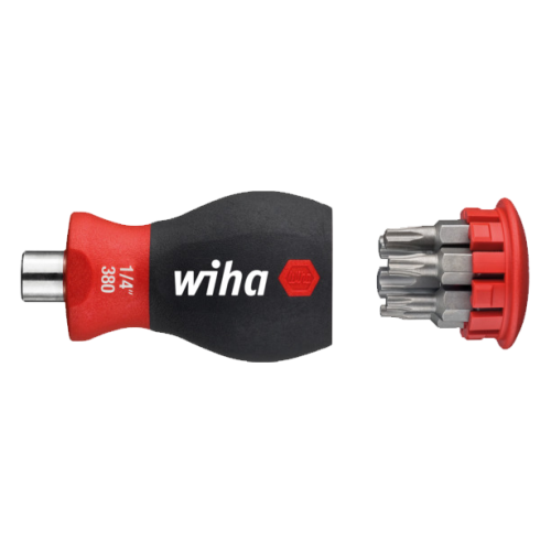 WIHA Stubby Schroevendraaier met Bitmagazijn magnetisch 1/4" 3801 TORX - Eee0da07 852b 409f bd82 5d4f7835b79a - 20012900