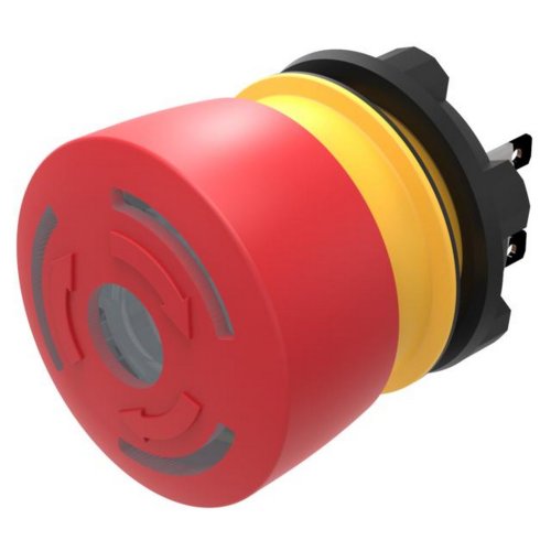 EAO Noodstopschakelaar 2NC rode LED solder-faston cont. zwarte ring - Efd96a8e2829140dcead54f031bf3ec9 - 20045485