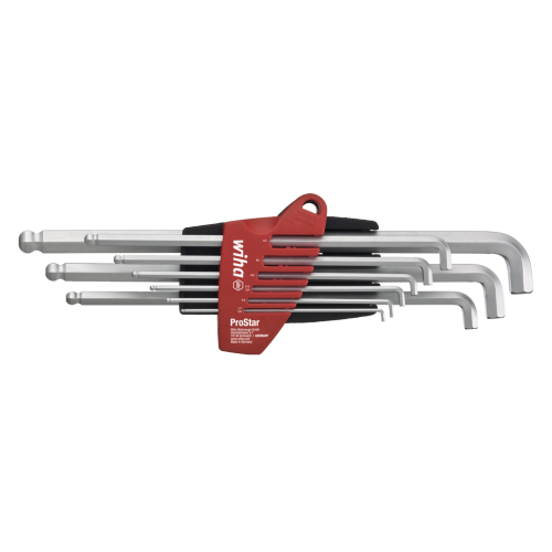 WIHA Inbussleutelset Kogelkop ProStar mat verchroomd 369T 1,5-10mm, 10 - Efdcd699 141f 4ed8 bf12 7567fd698e86 - 20013656
