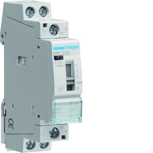 HAGER magneetschakelaar 25a 2m 230v ERC225 - Erc225 - 8411599