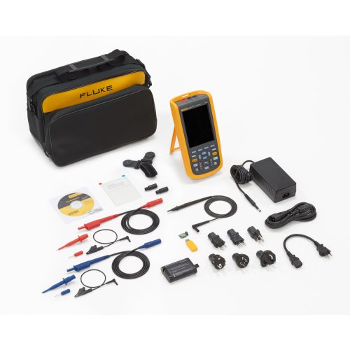 Fluke Industri&euml;le ScopeMeter 20MHZ, EU incl SCC-kit - F 123b s 01a c - 20011835
