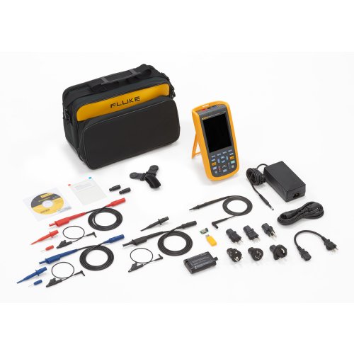 Fluke Industri&euml;le ScopeMeter 40MHZ, EU - F 124b s 01a c - 20011833