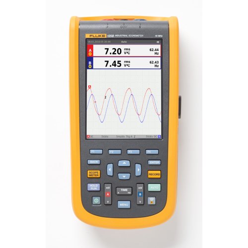 Fluke Industri&euml;le ScopeMeter 40MHZ, EU - F 125b 01a c - 20011834