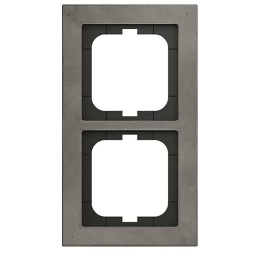 ABB Busch-Jaeger afdekraam 2v ax-betongrijs - F 1722 298 - 20196810