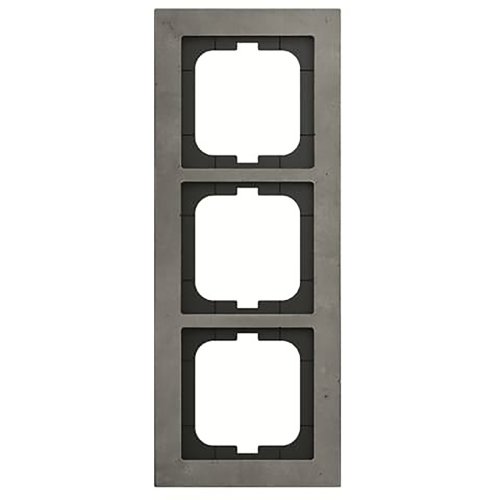 ABB Busch-Jaeger afdekraam 3v ax-betongrijs - F 1723 298 - 20196811