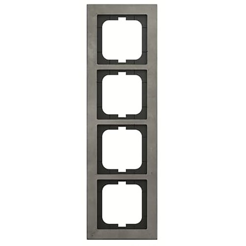 ABB Busch-Jaeger afdekraam 4v ax-betongrijs - F 1724 298 - 20196812