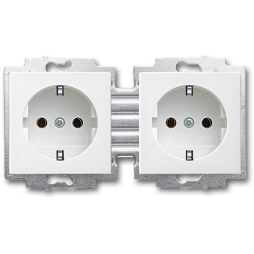 ABB Busch-Jaeger wcd ra dubbel hor cpl inb SI-B-alpinwit - F 20 2euc 914 503 - 20090114