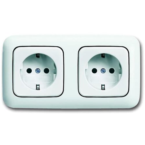 ABB Busch-Jaeger wcd ra dubbel hor m raam R-alpin - F 20 2eucj 214 503 - 20090105
