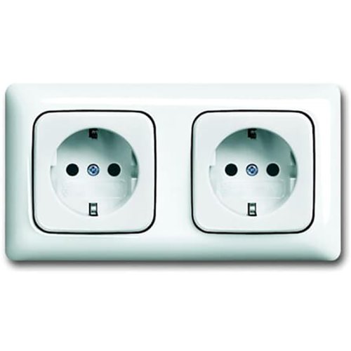 B&J wcd 2v ra inb met raam alpin wit 20-2 EUCJ-214K-503 - F 20 2eucj 214k 503 - 3130946