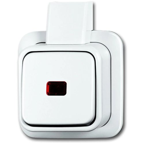 ABB Busch-Jaeger schak wis contr + plaat opb AP alpin - F 2601 6skapjw - 20088043