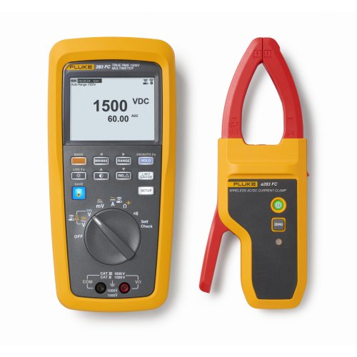 Fluke 283 FC/PV multimeter en draadloze stroomtang voor zonne-energie - F 283 a283 fc kit 03d - 20011992