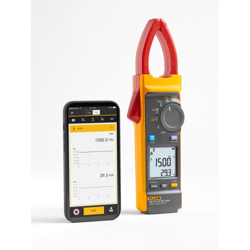 Fluke 393 FC CAT III 1500 V True-RMS-stroomtang met iFlex - F 393fc 08a c - 20011928