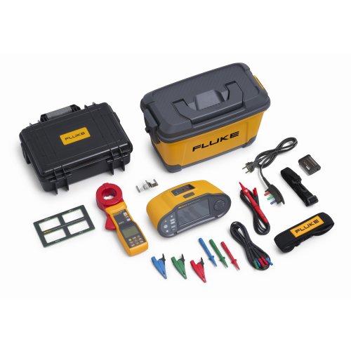 Fluke 1674 FC SCH/1630 Multifunctionele installatietester met stroomta - F 5581251 1674fc 1630 sch 01c - 20011981
