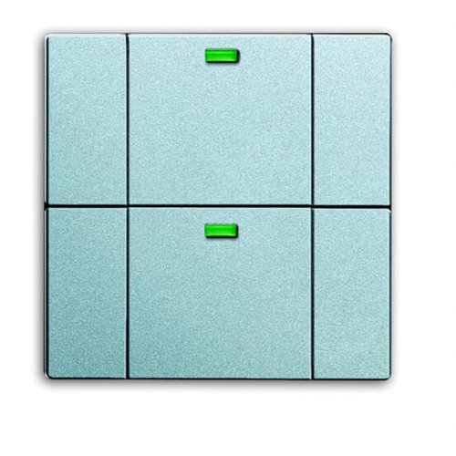 ABB Busch-Jaeger WaveLINE sensor 2v f-aluzilver - F 6126 83 101 - 20090906