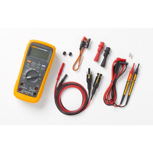 Fluke 87V MAX DMM en PVLEAD1 MC4 meetsnoeren, bundel - F 87 v max solarkit 01a c - 20011963