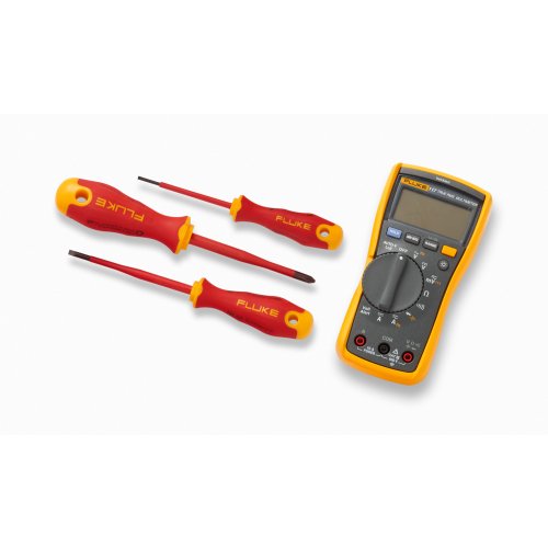 Fluke 117 multimeter voor elektriciens + SLS3 + ISLS5 + IPHS2 - F ib117l 01a c - 20011889