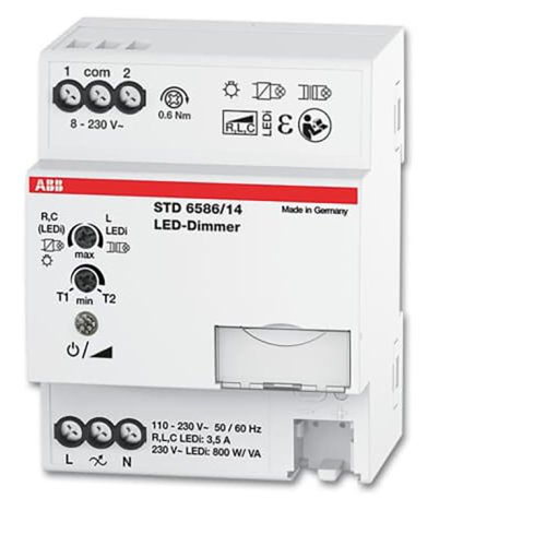 ABB Busch-Jaeger dimmer led 800W/VA basic DIN-rail - F std6586 14 - 20090793